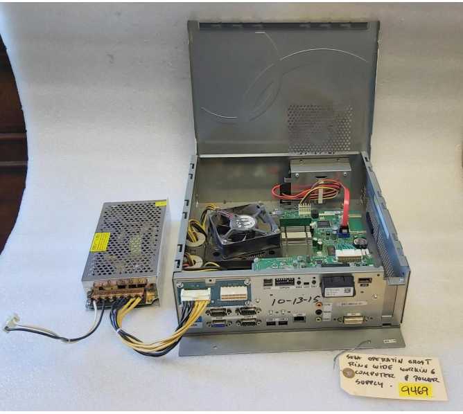 SEGA OPERATION GHOST RINGWIDE Arcade Game COMPUTER & POWER SUPPLY #9469 