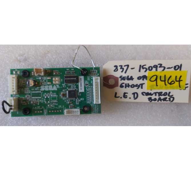 SEGA OPERATION GHOST Arcade Game LED CONTROL Board #837-15093-01 (9464) 