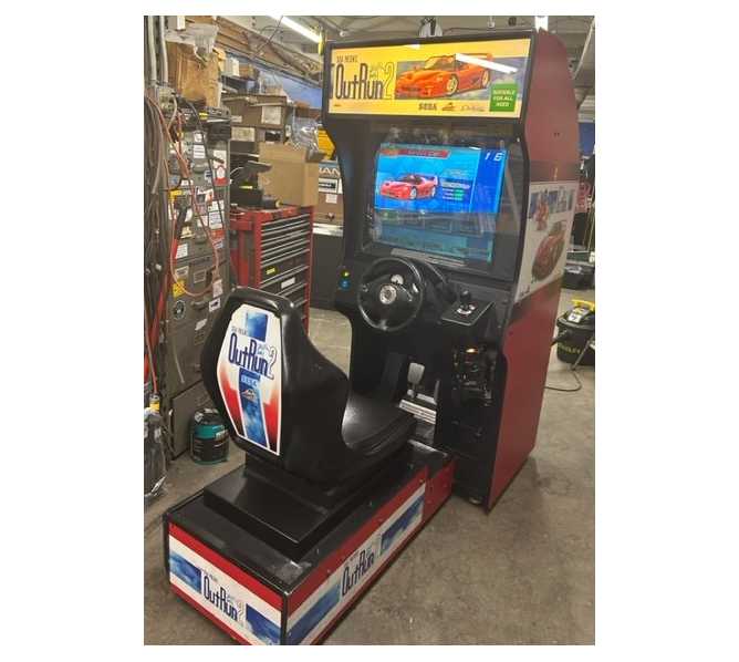 SEGA OUTRUN 2 Sit-Down Arcade Game for sale 
