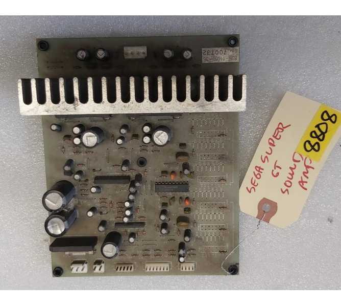 SEGA SUPER GT Arcade Game SOUND AMP Board #838-11650-36 (8808)