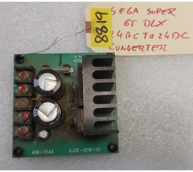 SEGA SUPER GT DELUXE Arcade Game CONVERTER Board #400-5144 (8819)