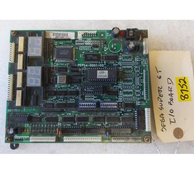 SEGA Super GT Arcade Game MODEL 3 IO Board - #8752 