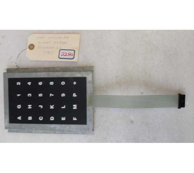 SMART Ticket Eater Arcade Game PROGRAMMING PAD (2250) 