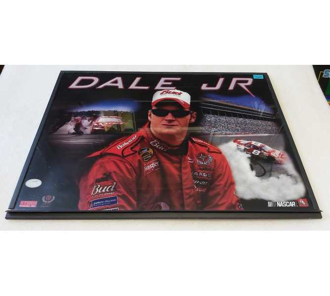 STERN DALE JR. Pinball Machine TRANSLITE & GLASS in frame #7641 