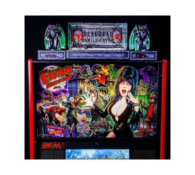 STERN Elvira House Of Horrors Pinball Topper #502-7105-00 for sale 