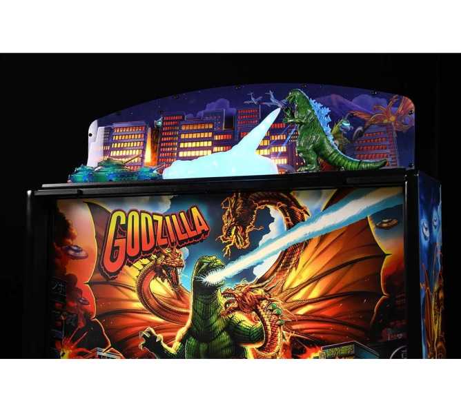 STERN GODZILLA Pinball Machine Officially Licensed TOPPER #502-7145-00 for sale 