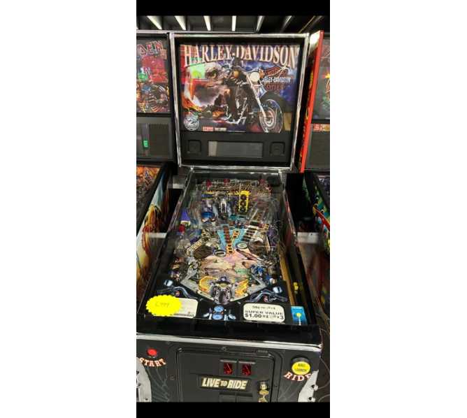 STERN HARLEY DAVIDSON 2nd EDITION Pinball Machine for sale 