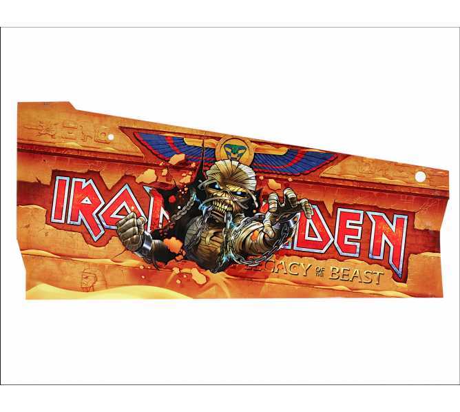 STERN IRON MAIDEN PREMIUM Pinball Machine LEFT CABINET Decal #820-78N7-03 