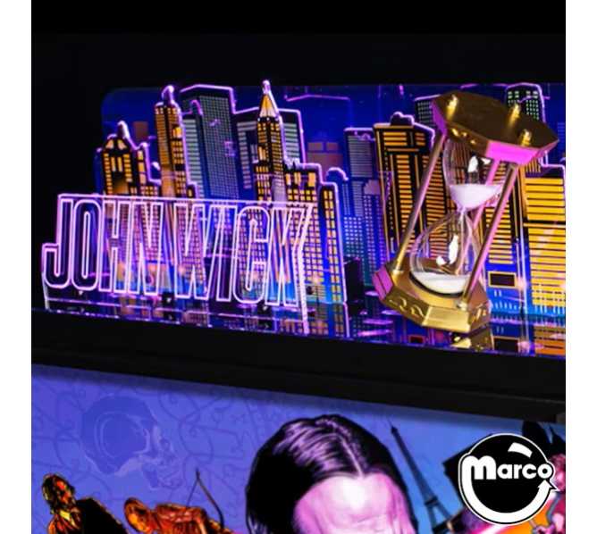 STERN JOHN WICK Pinball Machine HOURGLASS Topper #502-8050-00  
