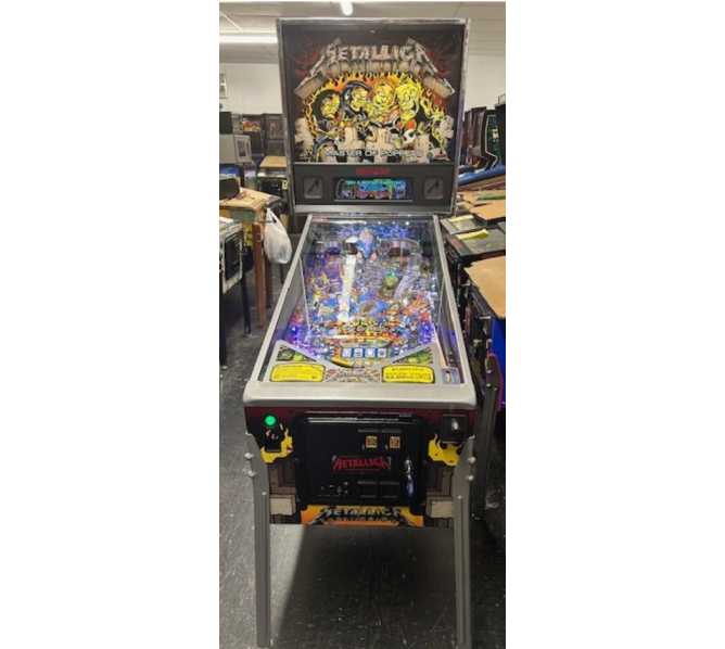 STERN METALLICA LE Pinball Machine for sale - 2013 - 490 plays