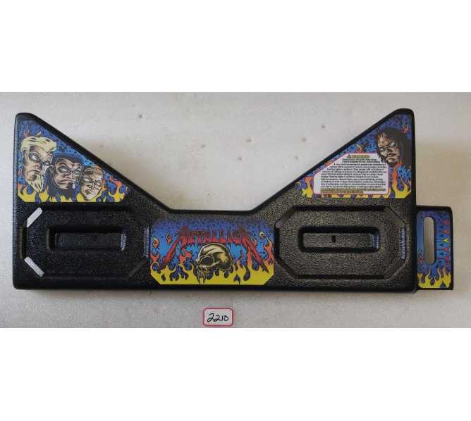 STERN METALLICA Pinball Machine Plastic Apron (2210) 
