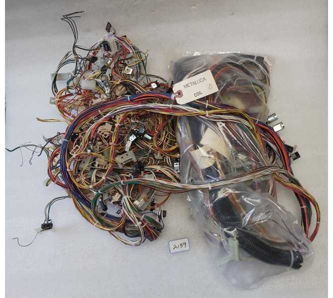 STERN METALLICA Pinball WIRING HARNESS (2139)