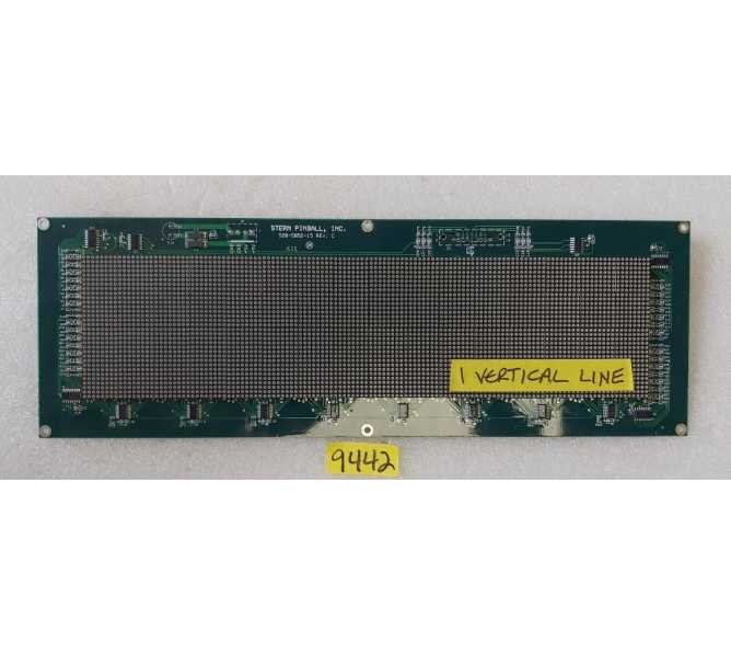 STERN PINBALL LED DISPLAY #502-5052-15 Rev C (9442) 