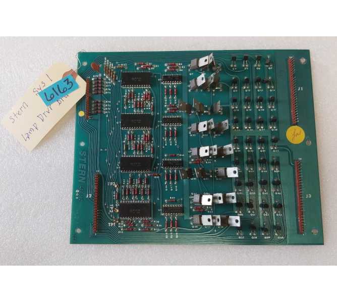 STERN Pinball LAMP DRIVER Board #6163  