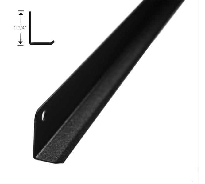 STERN Pinball Machine BLACK SIDE RAILS - No Button Guard #535-7297-02 