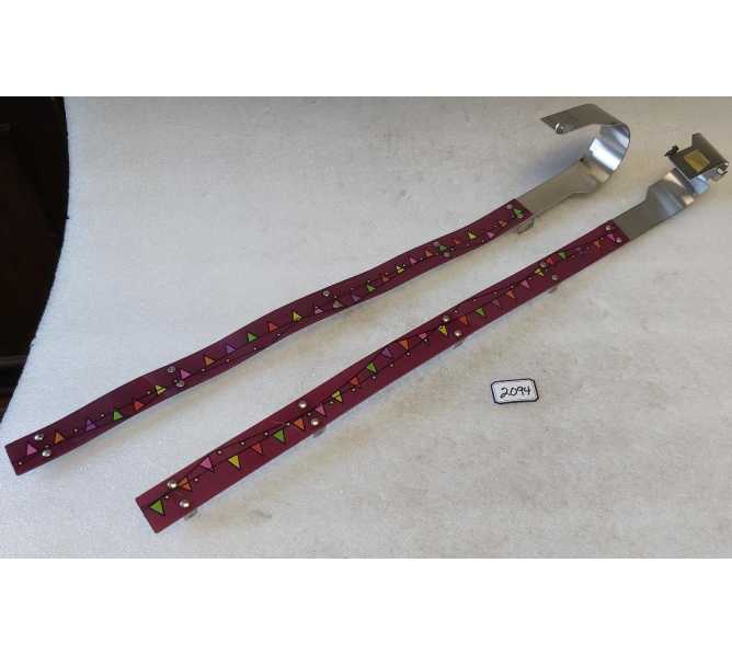 STERN SIMPSONS KOOKY CARNIVAL Redemption Game PLASTIC & METAL SCOOP Lot (2094) 