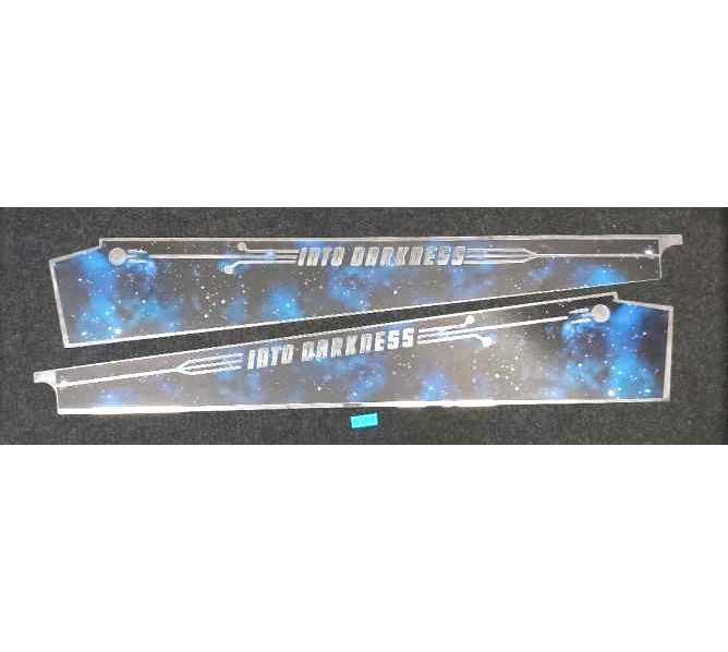 STERN STAR TREK Pinball Machine Officially Licensed INSIDE MIRROR CUT ART BLADES #5593  