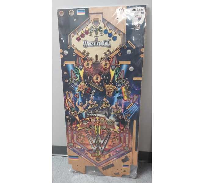 STERN WWE WRESTLEMANIA PRO Pinball Machine Replacement Playfield #830-51G1-00 (2049)