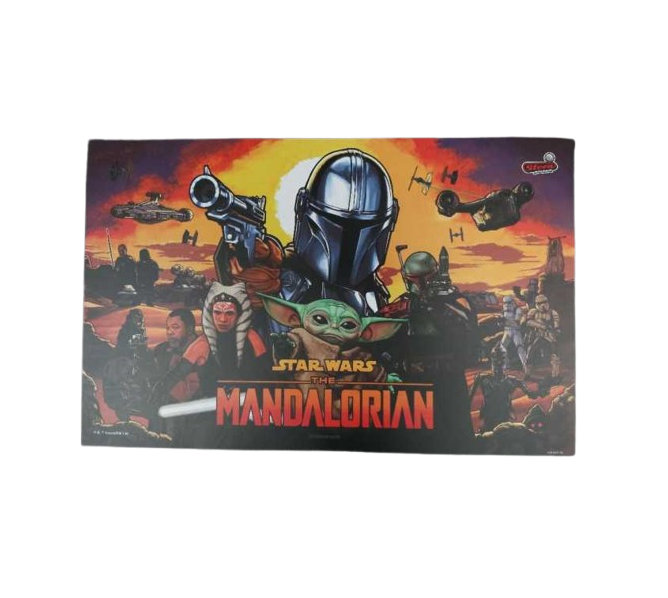 STERN STAR WARS THE MANDALORIAN PRO Pinball Machine Translite #830-8427-S5 (2491)