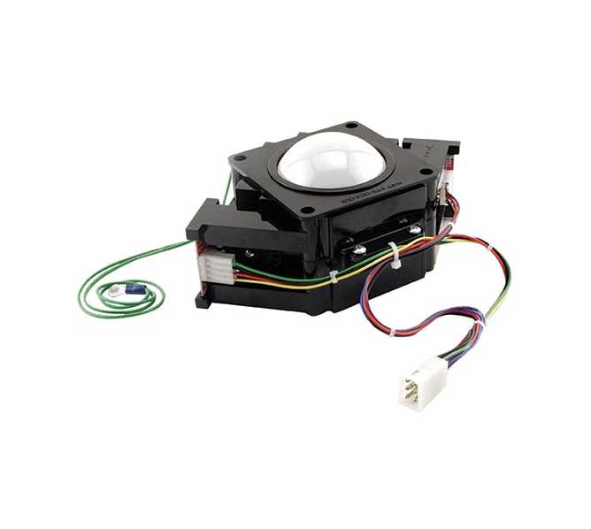 SUZO HAPP 3" Diameter White High Lip Trackball Assembly #56-0100-11HL (9225)