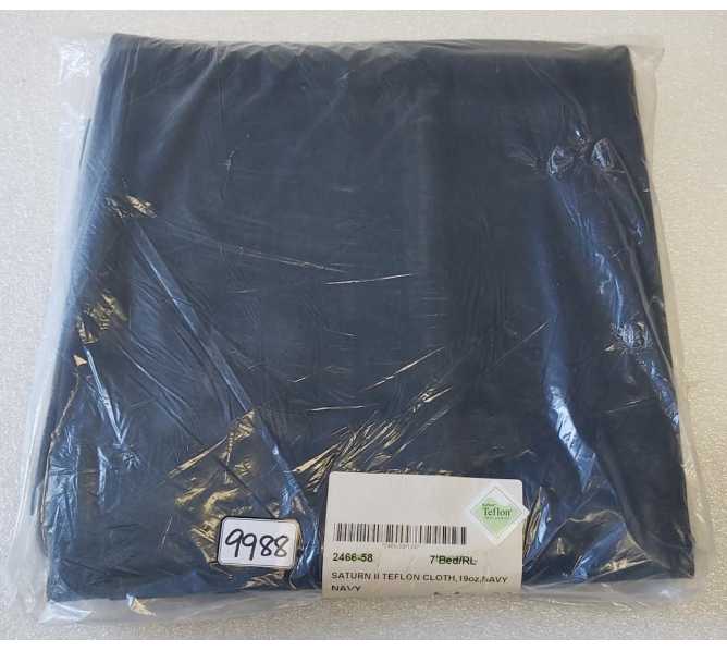Saturn II Billiards Teflon Cloth Pool Table Navy 19 oz. Felt - 7' Table & Rail Set #2466-58 (9988) 