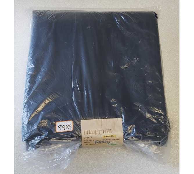 Saturn II Billiards Teflon Cloth Pool Table Navy 19 oz. Felt - 9' Table & Rail Set #2466-58 (9989) 