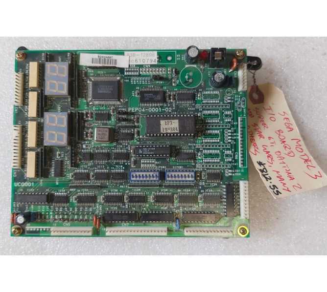 Sega Model 3 Arcade Game IO Driver Board #838-12898 (812-55)