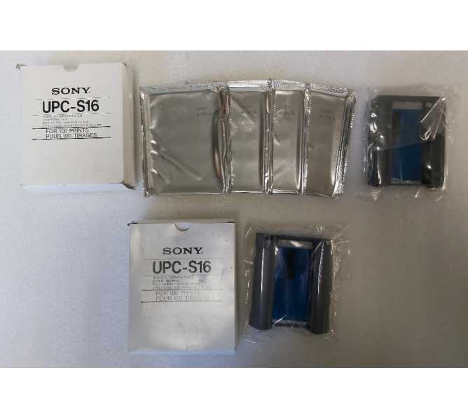 Sony UPC-S16 Old Stock 100 SHEETS + 2 RIBBONS 