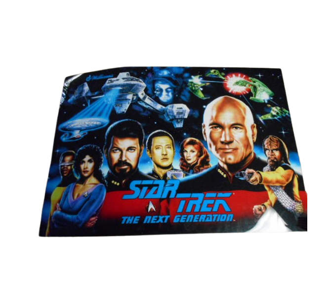 WILLIAMS Star Trek TNG Pinball Machine Translite Backbox Artwork (2484)