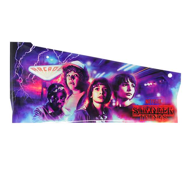 Stern Pinball Flipper STRANGER THINGS Premium Cabinet Decal Left #820-76Q3-03 (9860)