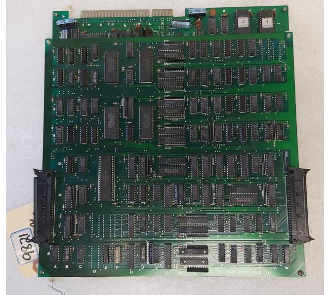 TAD CORP CABAL Arcade Game Boards #TAD-8710-MAIN & TAD-8710-SUB (9821)