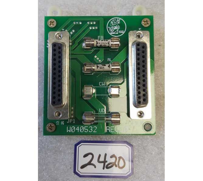 THE REALLY BIG CRANE CO. Arcade Game GANTRY CONVERTING Board #W0405320 (2420)