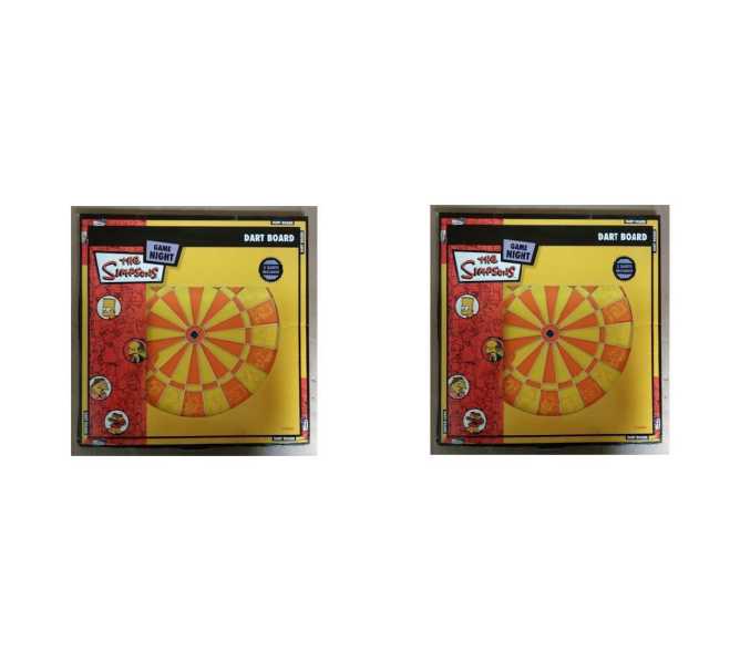 THE SIMPSONS GAME NIGHT DART BOARD 
