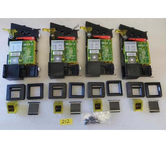 TL 300 Electronic CPU Comparable Coin Acceptors, Bezels, Buttons #212  