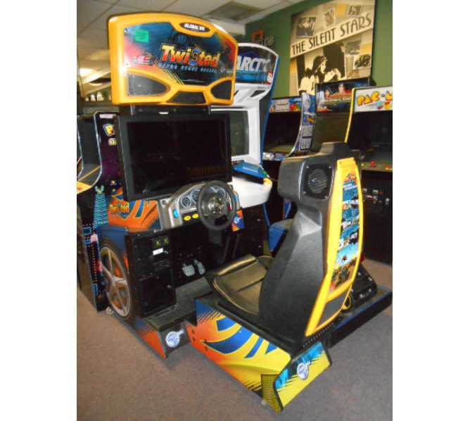 TWISTED-NITRO STUNT RACING Sit-Down Arcade Game for sale by GLOBAL VR