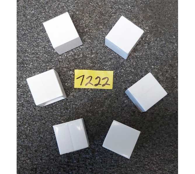 UNIS ATARI PONG TABLE Arcade Game White BALL SHELL #P140-109-000 (7222) 