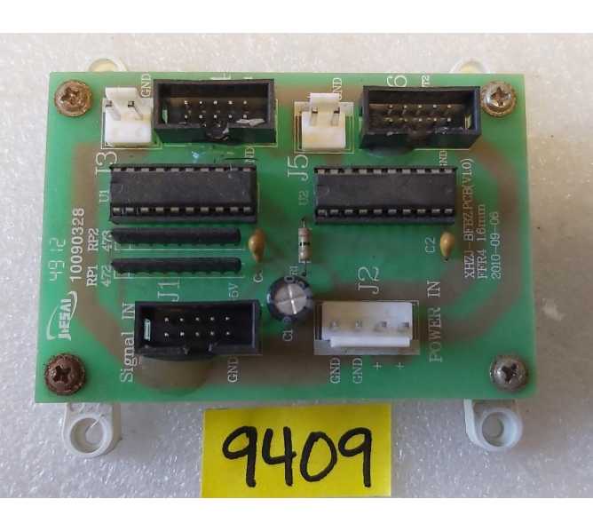 UNIS PIRATES HOOK Redemption Game XHZI-BFBZ Board V1.0 #9409