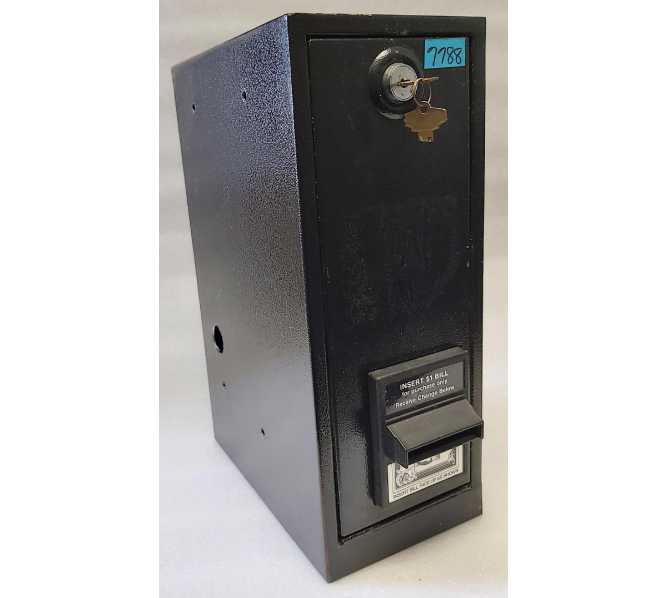 UNIVERSAL BILL ACCEPTOR STEEL ENCLOSURE w 1 KEY #7788