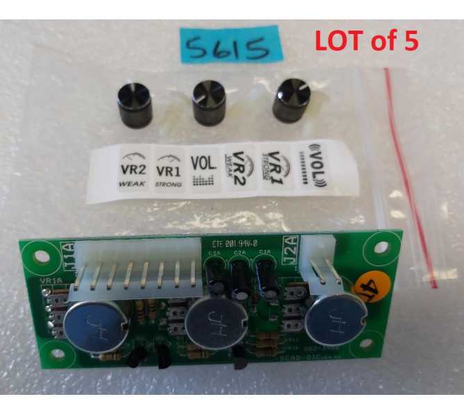 UNIVERSAL POTENTIOMETER - Use in CRANE Arcade Game to CONTROL CLAW STRENGTH & VOLUME #5615 