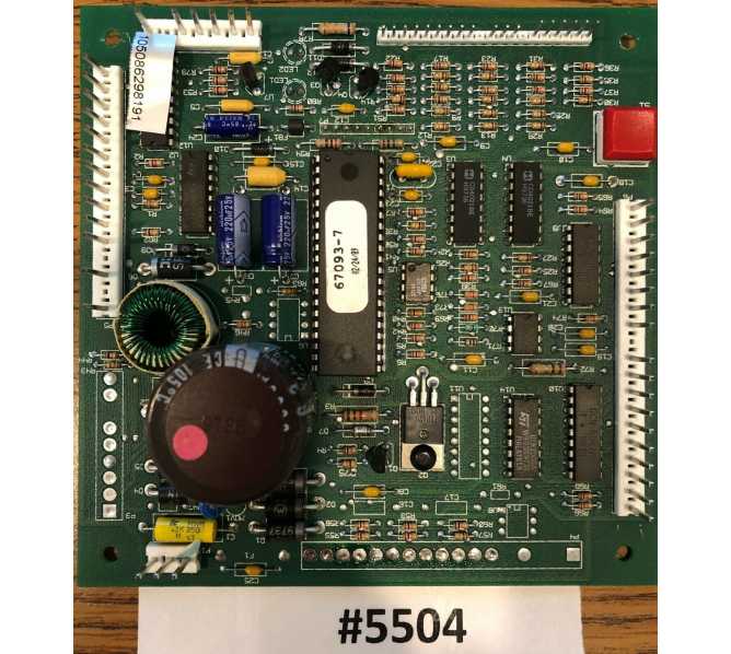 USI 3130 Snack Vending Machine Board MDB #5504 