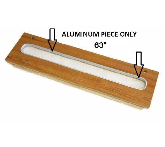 Valley Billiard Ball View Door Molding (63") Aluminum trim (5576) for sale  