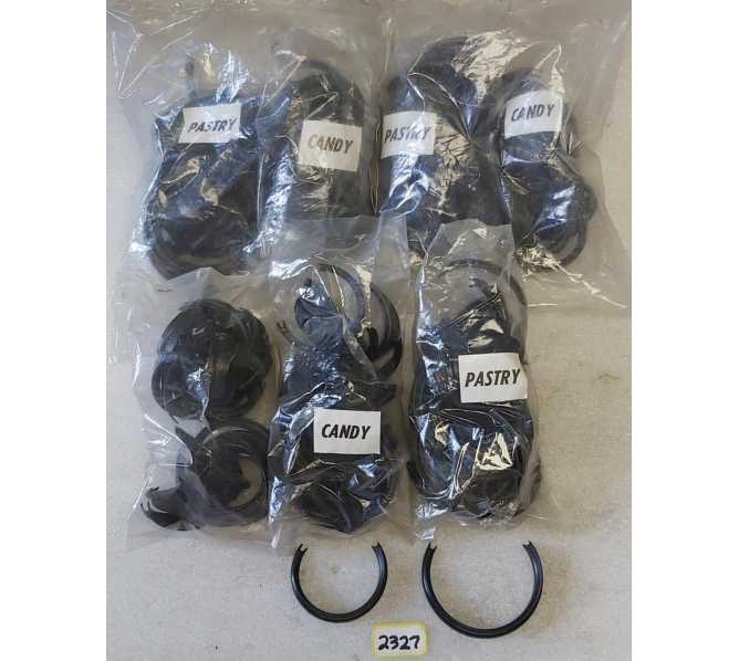 Vending Machine UNIVERSAL COIL PRODUCT PUSHERS (Black) - AP, Rowe, USI, National, AMS - Lot of 140 (2327)