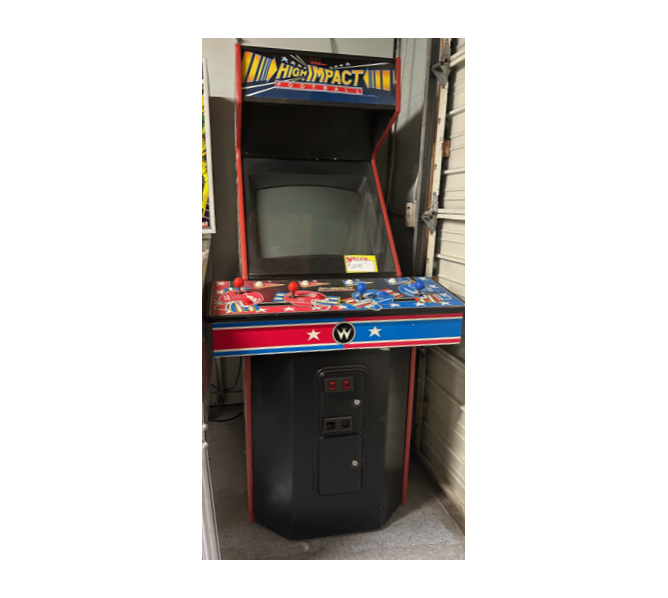 WILLIAMS HIGH IMPACT FOOTBALL Arcade Game for sale  