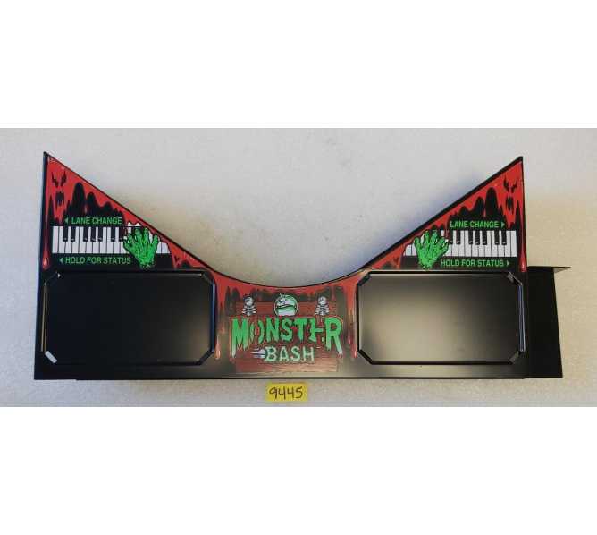 WILLIAMS MONSTER BASH Pinball Machine METAL APRON #9445 