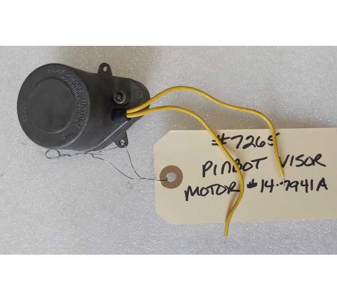 WILLIAMS PINBOT Pinball Machine VISOR MOTOR #14-7941A (7265)  