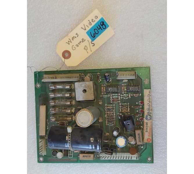 WILLIAMS Video Game POWER SUPPLY Board - #6048