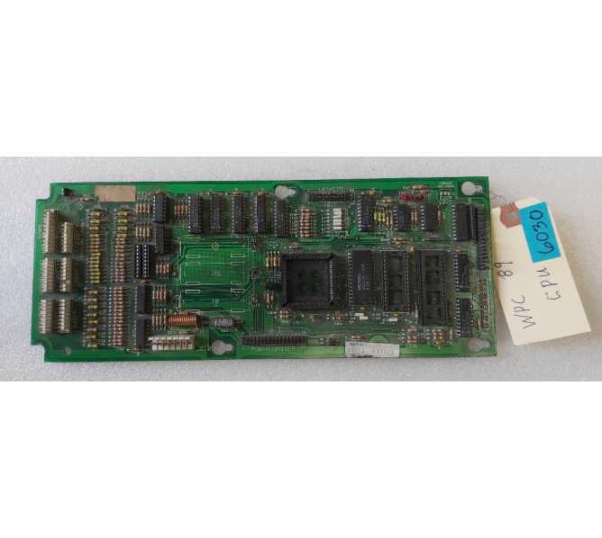 WPC Pinball 89 CPU Board #6030 