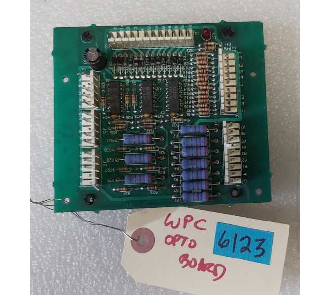 WPC Pinball OPTO Board #6123 