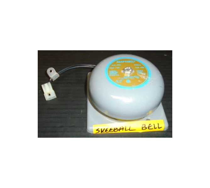 EDWARDS 340-4N5 ADAPTABELL VIBRATING BELL ASSEMBLY 120V-AC - USED IN SKEE-BALL Arcade Game 