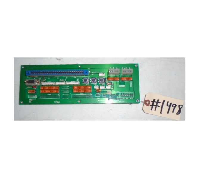 ANDAMIRO Arcade Machine Game PCB Printed Circuit MK III FILTER I/O Board #1498 for sale 